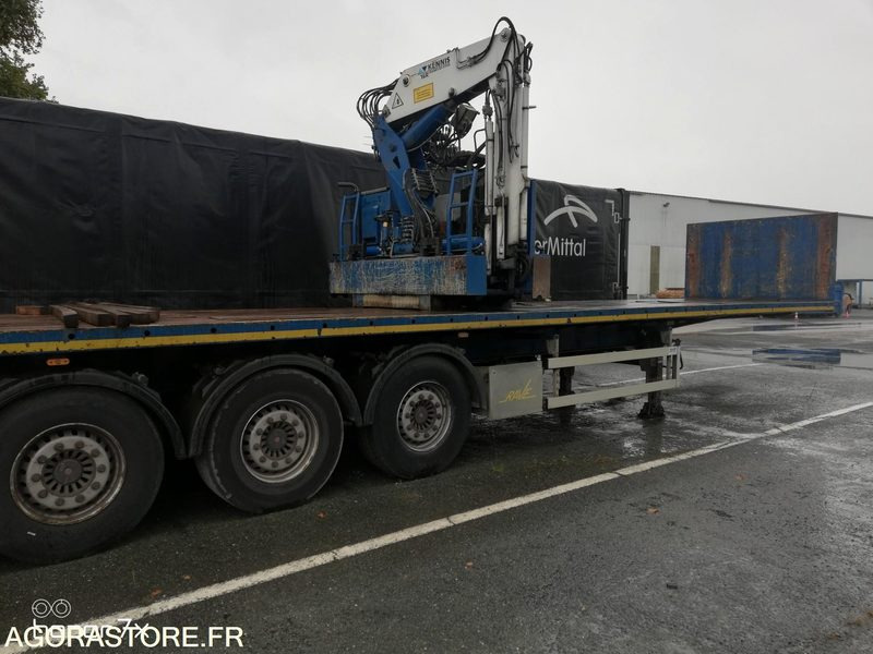 Semi-remorque Royen grue roulante Kennis 2014 (3971) - Polprikolica s kesonom: slika 2 Semi-remorque Royen grue roulante Kennis 2014 (3971) - Polprikolica s kesonom: slika 2
