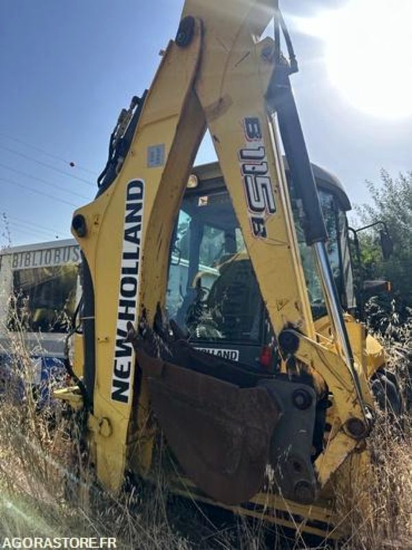TRACTOPELLE NEW HOLLAND B115B - 2628H - 2009 - Bager nakladalec: slika 2 TRACTOPELLE NEW HOLLAND B115B - 2628H - 2009 - Bager nakladalec: slika 2