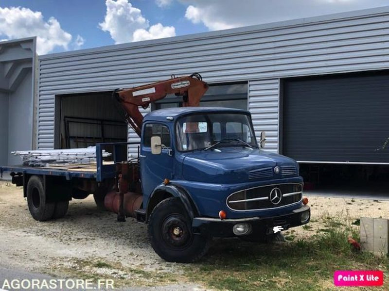 PRIX TTC MERCEDES L 1918 PLATEAU GRUE - 128 000km - NOMBREUX TRAVAUX EFFECTUES - Tovornjak: slika 2 PRIX TTC MERCEDES L 1918 PLATEAU GRUE - 128 000km - NOMBREUX TRAVAUX EFFECTUES - Tovornjak: slika 2