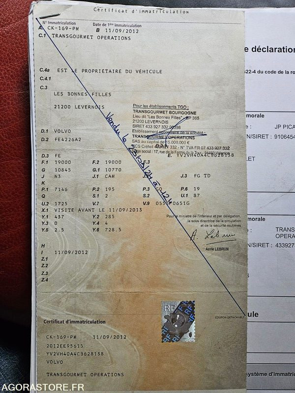 Porteur Volvo frigo - Tovornjak: slika 3 Porteur Volvo frigo - Tovornjak: slika 3