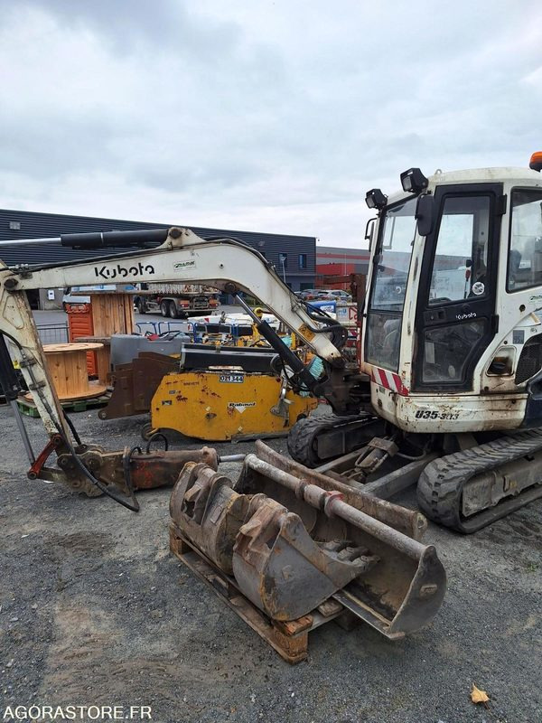 Mini pelle KUBOTA U35 - Mini bager: slika 2 Mini pelle KUBOTA U35 - Mini bager: slika 2