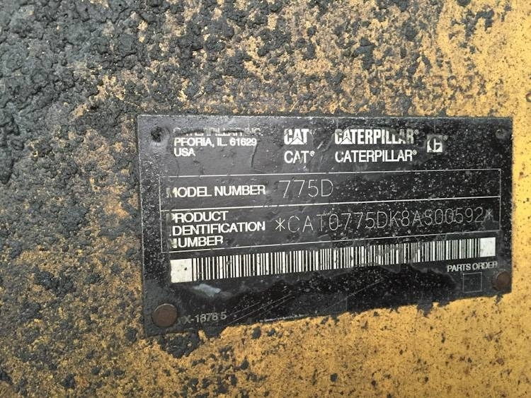 CAT 775 D - Togi demper/ Demper za skale: slika 4 CAT 775 D - Togi demper/ Demper za skale: slika 4