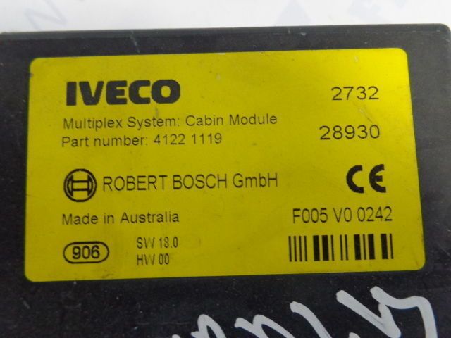 Iveco Multiplex System:Cabin Module ROBERT BOSCH GmbH - ECU za Tovornjak: slika 3 Iveco Multiplex System:Cabin Module ROBERT BOSCH GmbH - ECU za Tovornjak: slika 3