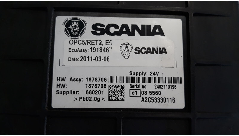 Scania R - ECU za Tovornjak: slika 3 Scania R - ECU za Tovornjak: slika 3