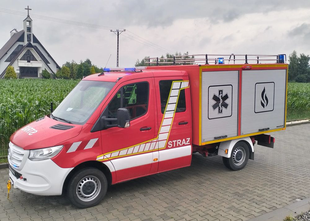 Mercedes-Benz Sprinter 907 straż strażacki pożarniczy Hasici Pompier - Gasilsko vozilo: slika 4 Mercedes-Benz Sprinter 907 straż strażacki pożarniczy Hasici Pompier - Gasilsko vozilo: slika 4