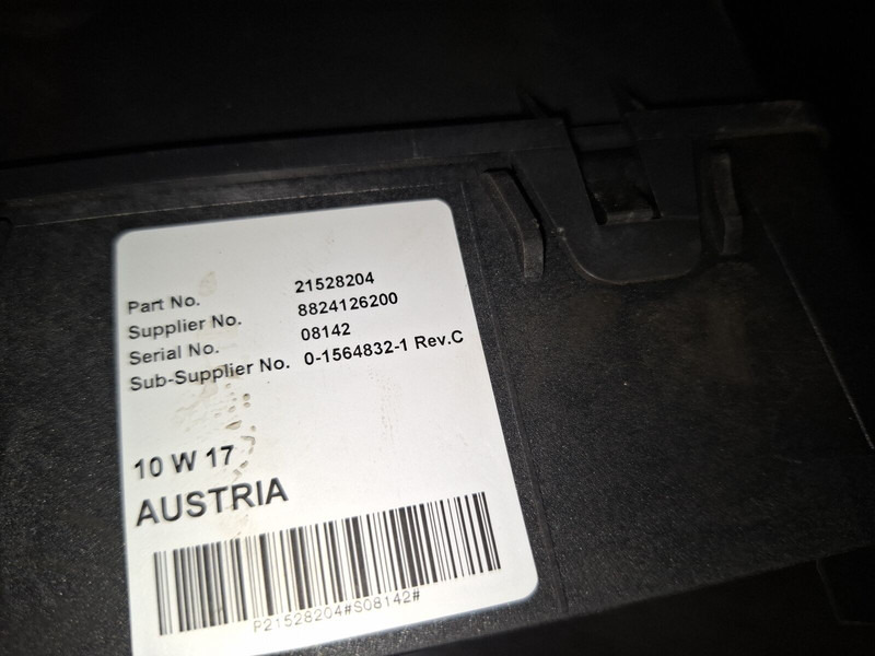 Bosch BDU Battery switch relay VOLVO - Električni sistem: slika 3 Bosch BDU Battery switch relay VOLVO - Električni sistem: slika 3