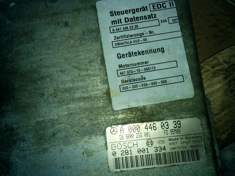 Mercedes-Benz EDC - ECU: slika 2 Mercedes-Benz EDC - ECU: slika 2