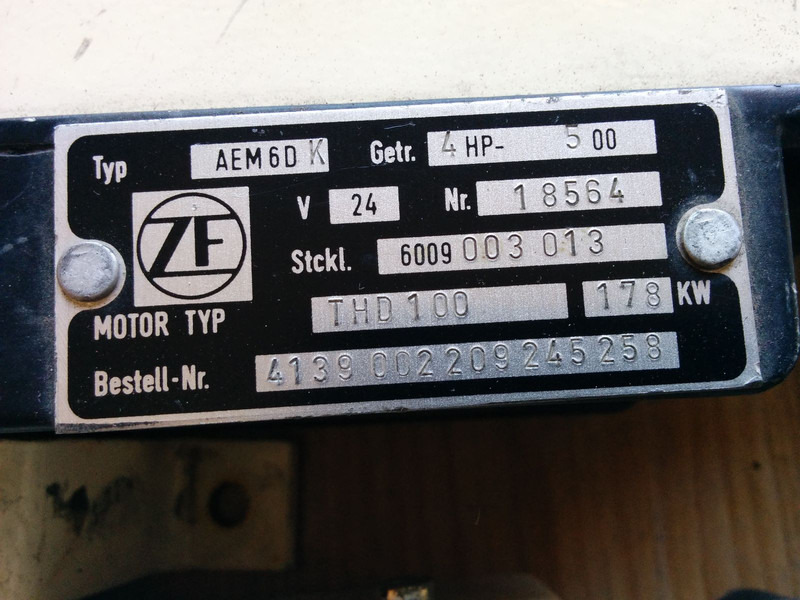 Mercedes-Benz ZF AEM-6DK - ECU: slika 3 Mercedes-Benz ZF AEM-6DK - ECU: slika 3