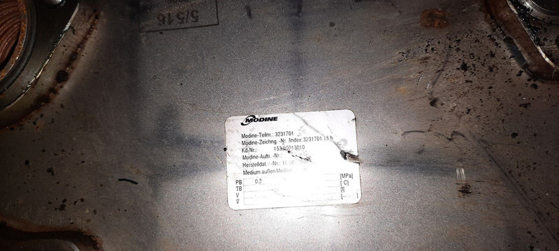 Modine -Teinr - Hladilnik olja: slika 2 Modine -Teinr - Hladilnik olja: slika 2