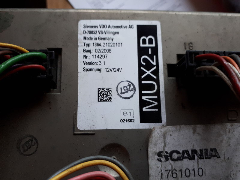 Scania MUX2-B MUX2-M.MUX2-B+/ ZR2-BS/ ZR2-BD - ECU: slika 4 Scania MUX2-B MUX2-M.MUX2-B+/ ZR2-BS/ ZR2-BD - ECU: slika 4