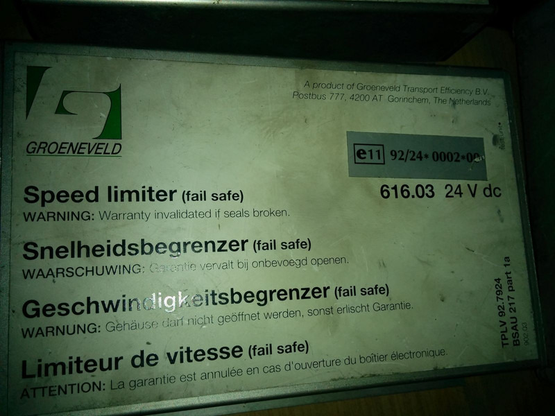 Scania MaxiMum Controol / Truck-Cruise ELSON - ECU: slika 1 Scania MaxiMum Controol / Truck-Cruise ELSON - ECU: slika 1