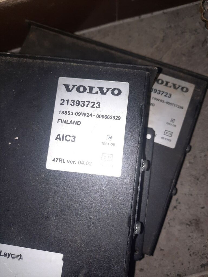 Volvo-ABG TH Trafik Hogtlare AB TH810F Volvo - ECU za Avtobus: slika 3 Volvo-ABG TH Trafik Hogtlare AB TH810F Volvo - ECU za Avtobus: slika 3