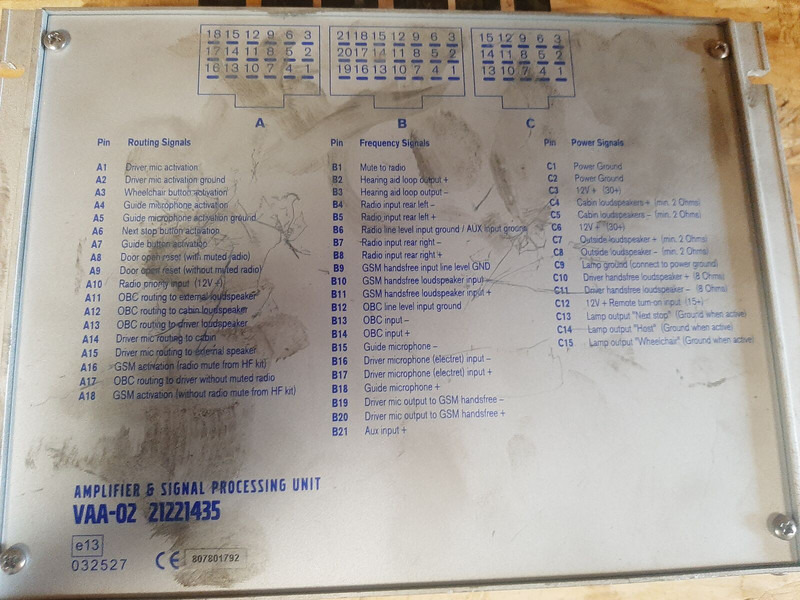 Volvo Blaupunkt BPA49 - ECU: slika 2 Volvo Blaupunkt BPA49 - ECU: slika 2