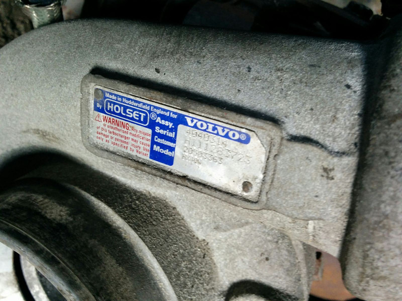 Volvo Вольво HOLSET HX40M . HX40G - Turbo: slika 4 Volvo Вольво HOLSET HX40M . HX40G - Turbo: slika 4