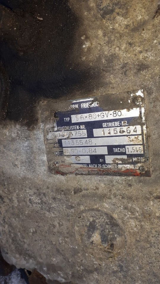 ZF S6 85+GV80/ S6 90 + GV90 Setra 315 - Menjalnik za Avtobus: slika 3 ZF S6 85+GV80/ S6 90 + GV90 Setra 315 - Menjalnik za Avtobus: slika 3