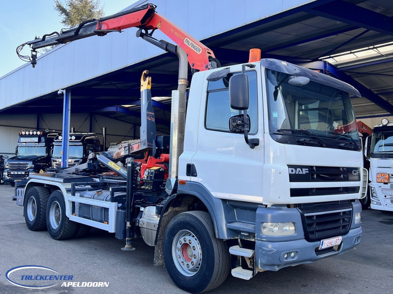 DAF CF 85.410 6x4 Steel springs, Palfinger PK 16001, Palift - Kotalni prekucni tovornjak, Tovornjak z dvigalom: slika 1 DAF CF 85.410 6x4 Steel springs, Palfinger PK 16001, Palift - Kotalni prekucni tovornjak, Tovornjak z dvigalom: slika 1