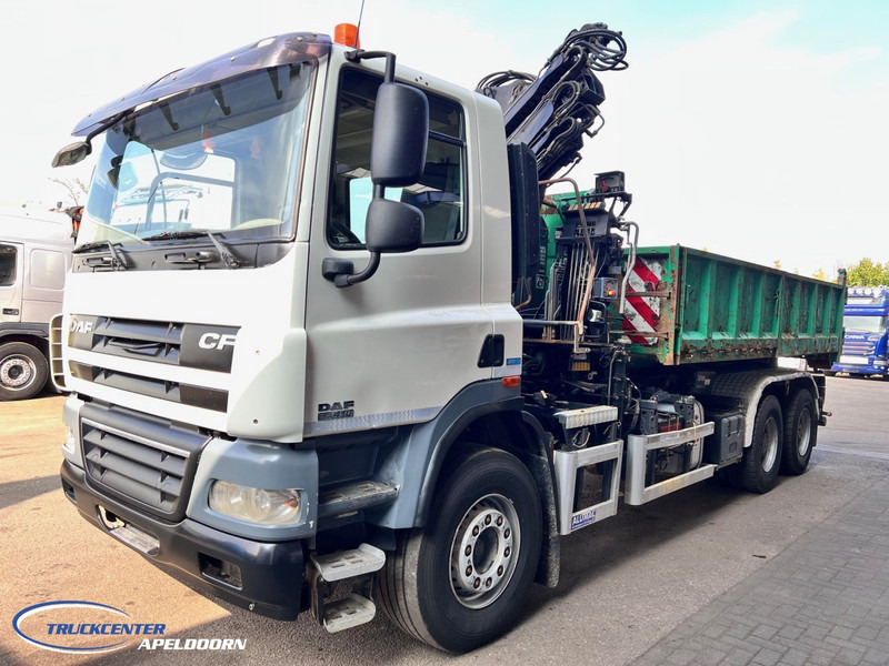 DAF CF 85.410 ATE, Hiab 166-3, 6x4 Big axle, Steel spring - Kotalni prekucni tovornjak, Tovornjak z dvigalom: slika 3 DAF CF 85.410 ATE, Hiab 166-3, 6x4 Big axle, Steel spring - Kotalni prekucni tovornjak, Tovornjak z dvigalom: slika 3
