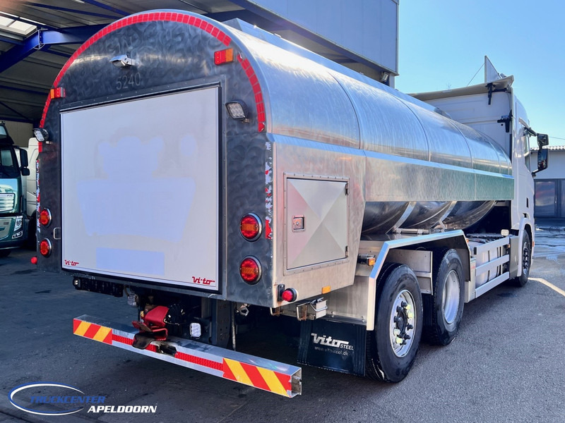 Scania R500 NGS 15000 Liter, Retarder, Steering axle, Stainless steel - Edelstahlt, Milk - Milch - Water - Tovornjak cisterna: slika 2 Scania R500 NGS 15000 Liter, Retarder, Steering axle, Stainless steel - Edelstahlt, Milk - Milch - Water - Tovornjak cisterna: slika 2