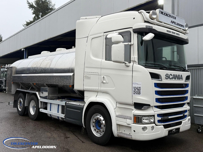 Scania R580 V8 Retarder, Stuuras, 15000 Liter roestvrijstalen tank - Tovornjak cisterna: slika 1 Scania R580 V8 Retarder, Stuuras, 15000 Liter roestvrijstalen tank - Tovornjak cisterna: slika 1