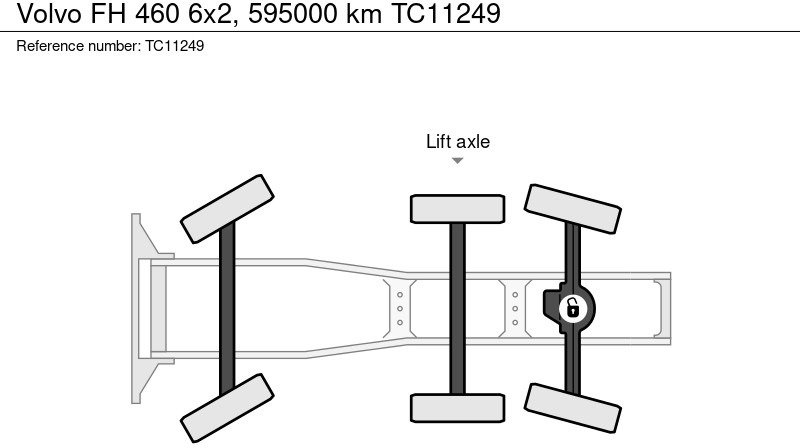 Volvo FH 460 6x2, 595000 km - Vlačilec: slika 2 Volvo FH 460 6x2, 595000 km - Vlačilec: slika 2
