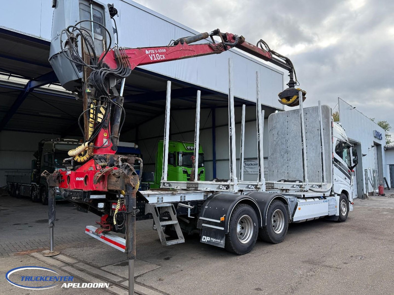 Volvo FH 650 6x4, FTG V1000X.81 Houtkraan - Tovornjak za prevoz lesa, Tovornjak z dvigalom: slika 2 Volvo FH 650 6x4, FTG V1000X.81 Houtkraan - Tovornjak za prevoz lesa, Tovornjak z dvigalom: slika 2