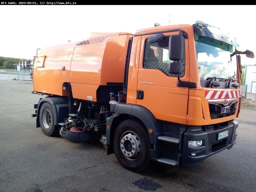 MAN TGM 15.290 4x2 BL CityFant 6000 SH Doppelseitige - Vozilo za pometanje: slika 2 MAN TGM 15.290 4x2 BL CityFant 6000 SH Doppelseitige - Vozilo za pometanje: slika 2
