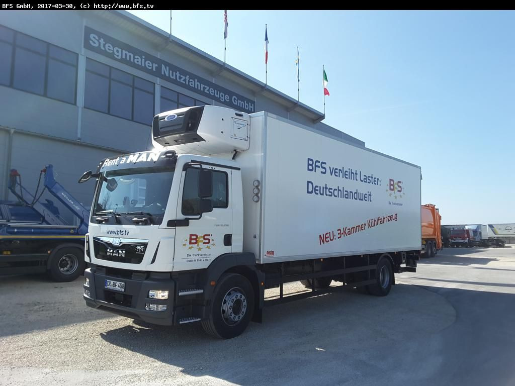 MAN TGM 18.290 4x2 LL Carrier Supra 1250MT, Längs!, - Tovornjak hladilnik: slika 1 MAN TGM 18.290 4x2 LL Carrier Supra 1250MT, Längs!, - Tovornjak hladilnik: slika 1