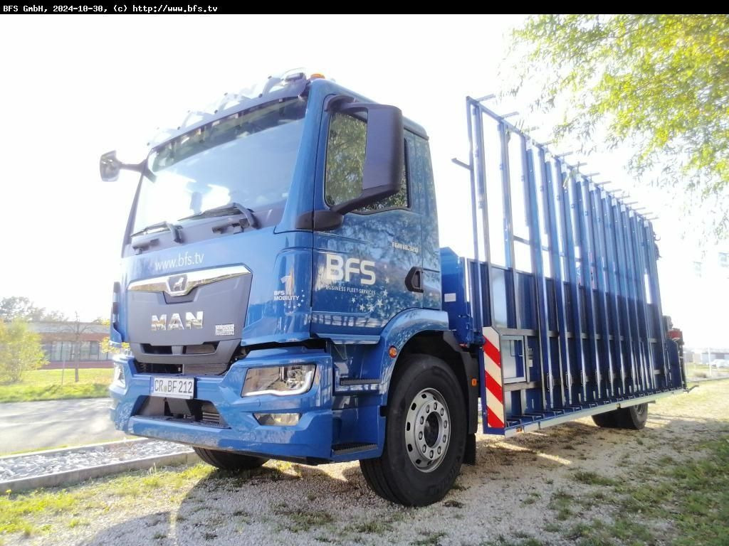 MAN TGM (TG3) 18.320 4x2 BL CH Glastransporter Hegla - Tovornjak s kesonom, Tovornjak z dvigalom: slika 1 MAN TGM (TG3) 18.320 4x2 BL CH Glastransporter Hegla - Tovornjak s kesonom, Tovornjak z dvigalom: slika 1