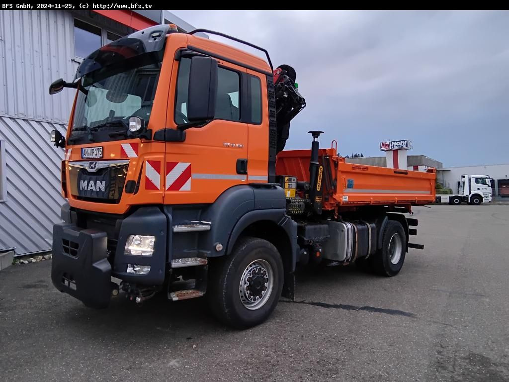 MAN TGS 18.500 4x4 BL Palfinger, WiDi, Hydrodrive - Tovornjak prekucnik: slika 1 MAN TGS 18.500 4x4 BL Palfinger, WiDi, Hydrodrive - Tovornjak prekucnik: slika 1
