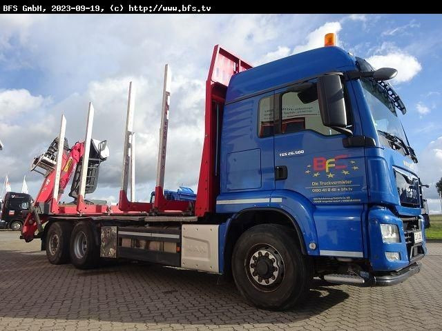 MAN TGS 26.500 6x4H-4BL Kurzholz - Tovornjak za prevoz lesa: slika 3 MAN TGS 26.500 6x4H-4BL Kurzholz - Tovornjak za prevoz lesa: slika 3