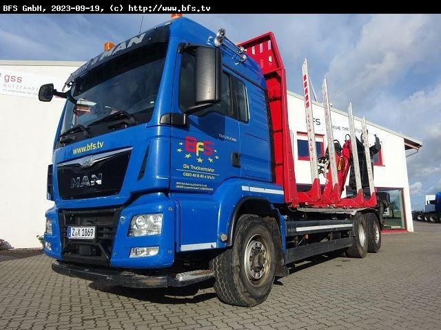 MAN TGS 26.500 6x4H-4BL Kurzholz - Tovornjak za prevoz lesa: slika 1 MAN TGS 26.500 6x4H-4BL Kurzholz - Tovornjak za prevoz lesa: slika 1