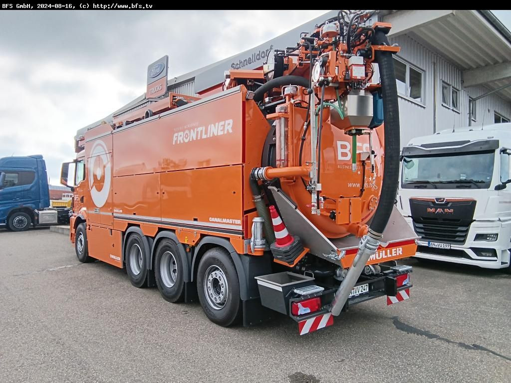 MAN TGS (TG3) 35.510 8x4-4 BL CH Canalmaster F 135 E - Vakuumski tovornjak: slika 3 MAN TGS (TG3) 35.510 8x4-4 BL CH Canalmaster F 135 E - Vakuumski tovornjak: slika 3