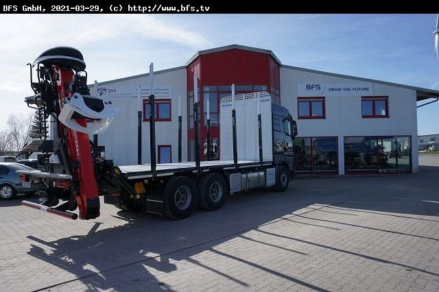 MAN TGX (TG3) 26.510 6x4 BL TG3, Plateau Aufbau - Tovornjak za prevoz lesa: slika 4 MAN TGX (TG3) 26.510 6x4 BL TG3, Plateau Aufbau - Tovornjak za prevoz lesa: slika 4