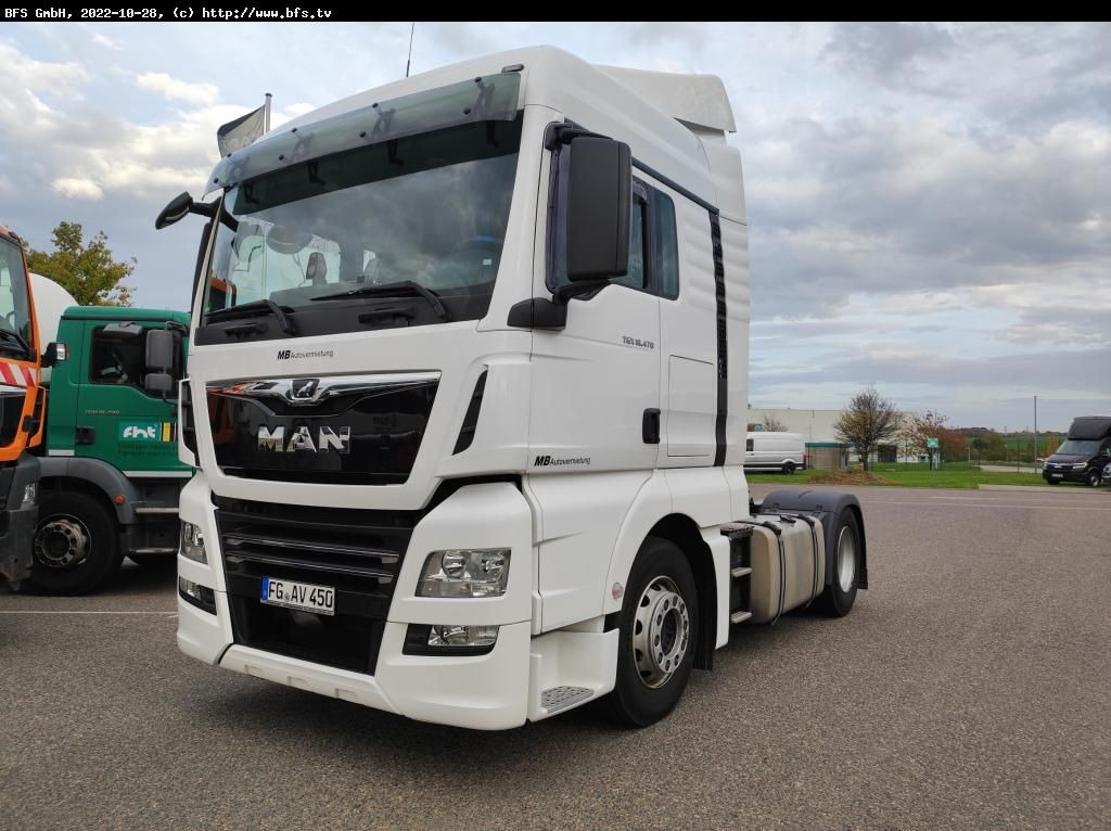 MAN TGX 18.470 4x2 BLS Sattelzugamschine Standard - Vlačilec: slika 1 MAN TGX 18.470 4x2 BLS Sattelzugamschine Standard - Vlačilec: slika 1