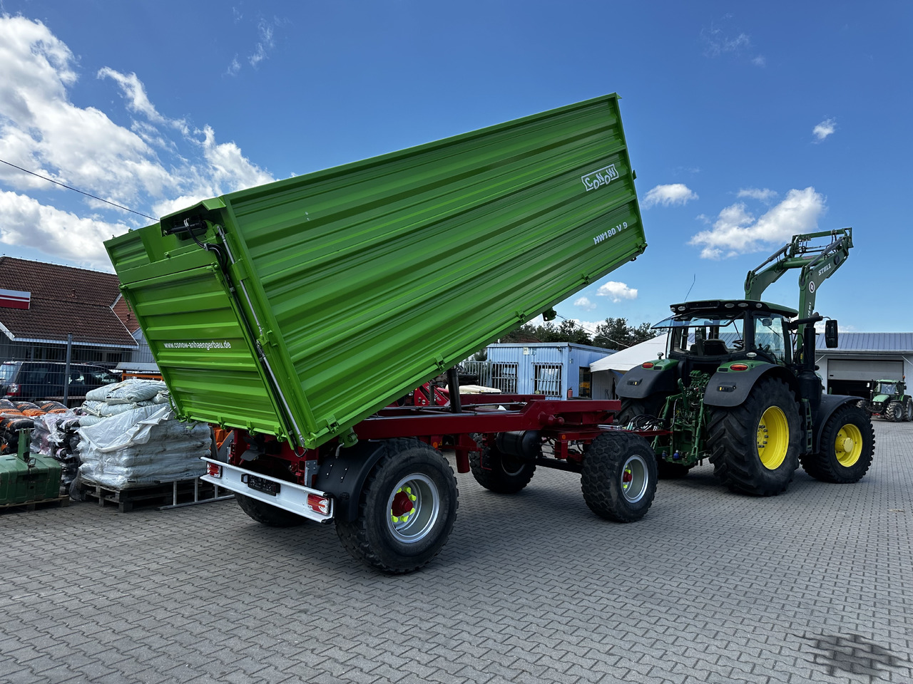 Conow HW 180 V 9 3 strony wywrot 18 ton - Kmetijska kiper prikolica/ Demper: slika 2 Conow HW 180 V 9 3 strony wywrot 18 ton - Kmetijska kiper prikolica/ Demper: slika 2