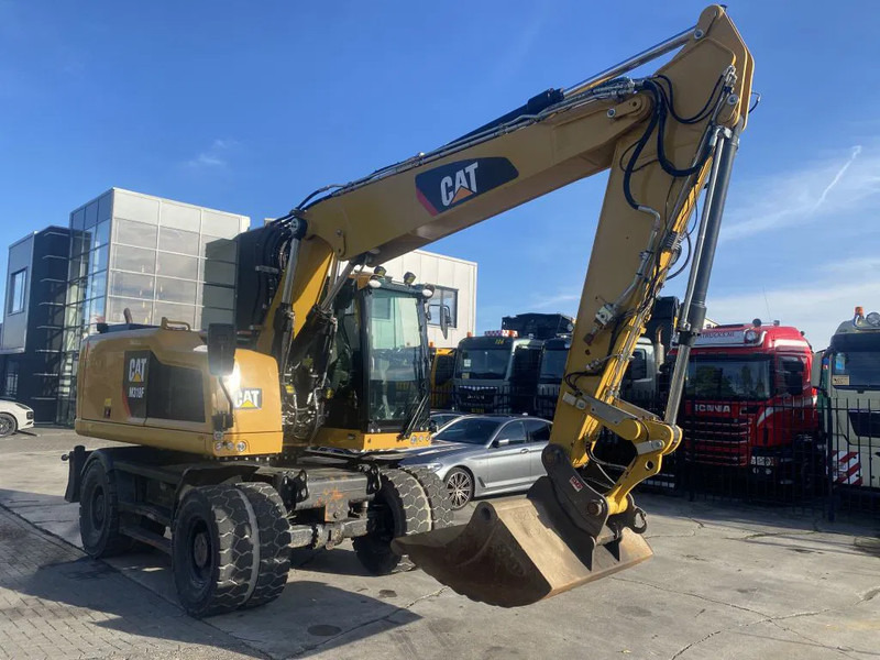 Caterpillar M318F VA-giek hydraulische snelwissel CW30, airco - Bager na kolesih: slika 3 Caterpillar M318F VA-giek hydraulische snelwissel CW30, airco - Bager na kolesih: slika 3