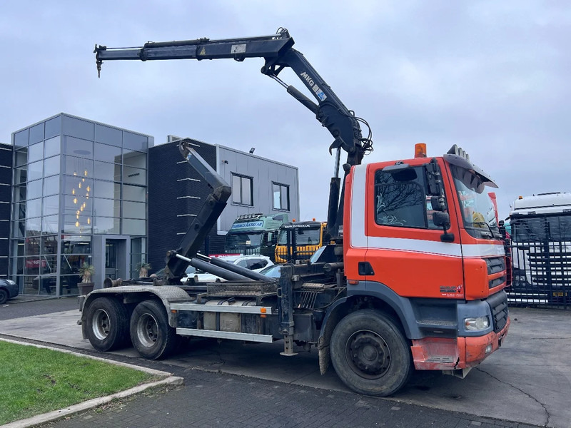 DAF CF 85.380 6X2 + MKG 141 A2 CRANE + 20 TON HOOKLIFT - EURO 3 - MANUAL GEAR - 10 TYRES - Kotalni prekucni tovornjak, Tovornjak z dvigalom: slika 3 DAF CF 85.380 6X2 + MKG 141 A2 CRANE + 20 TON HOOKLIFT - EURO 3 - MANUAL GEAR - 10 TYRES - Kotalni prekucni tovornjak, Tovornjak z dvigalom: slika 3