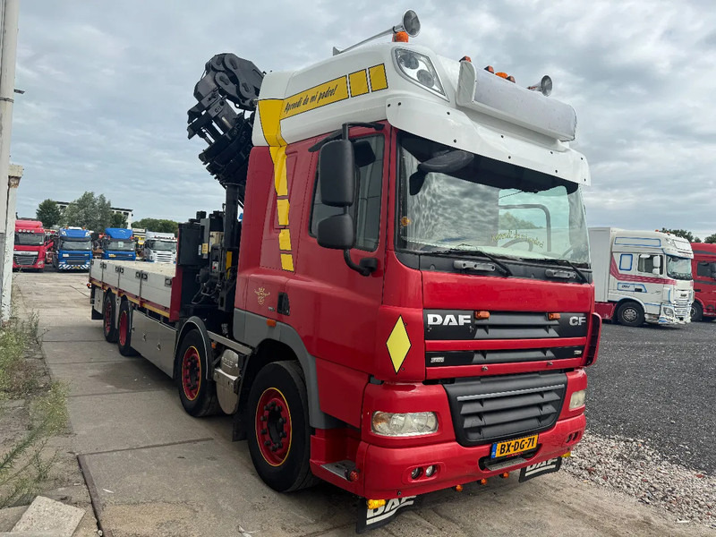 Tovornjak s kesonom, Tovornjak z dvigalom DAF CF 85.460 8X2 HIAB 477E-7 + JIB 75X + REMOTE CONTROL: slika 9