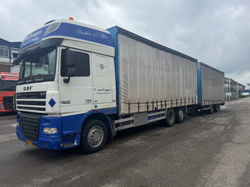 DAF XF 105.410 6X2 EURO 5 + GROENEWEGEN HANGER - Tovornjak s ponjavo: slika 1 DAF XF 105.410 6X2 EURO 5 + GROENEWEGEN HANGER - Tovornjak s ponjavo: slika 1