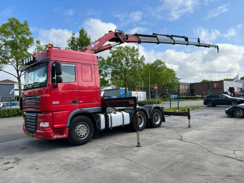 DAF XF 105.460 6X4 EURO 5 + HMF 4220 K6 + REMOTE CONTROL + RETARDER - Tovornjak z dvigalom: slika 3 DAF XF 105.460 6X4 EURO 5 + HMF 4220 K6 + REMOTE CONTROL + RETARDER - Tovornjak z dvigalom: slika 3