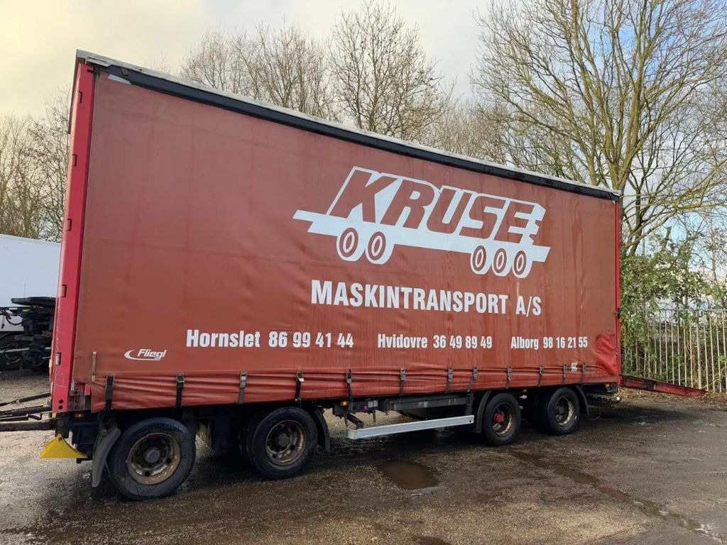 Fliegl VPS 320 HYDRAULIC RAMP 3,15 M 4X BPW AXLE UOPLYS - Prikolica s ponjavo: slika 2 Fliegl VPS 320 HYDRAULIC RAMP 3,15 M 4X BPW AXLE UOPLYS - Prikolica s ponjavo: slika 2