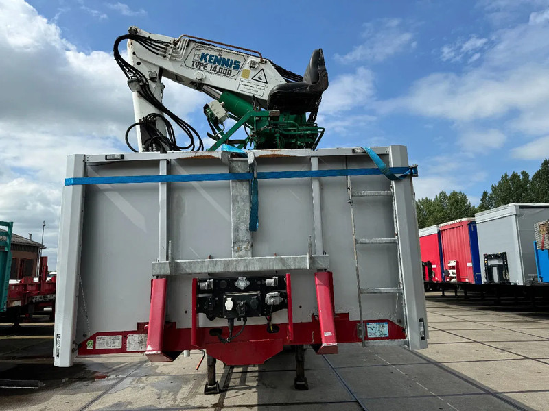 Floor FLO 18 30 S2 + KENNIS CRANE 3X STEERING AXLE - Polprikolica s kesonom: slika 2 Floor FLO 18 30 S2 + KENNIS CRANE 3X STEERING AXLE - Polprikolica s kesonom: slika 2
