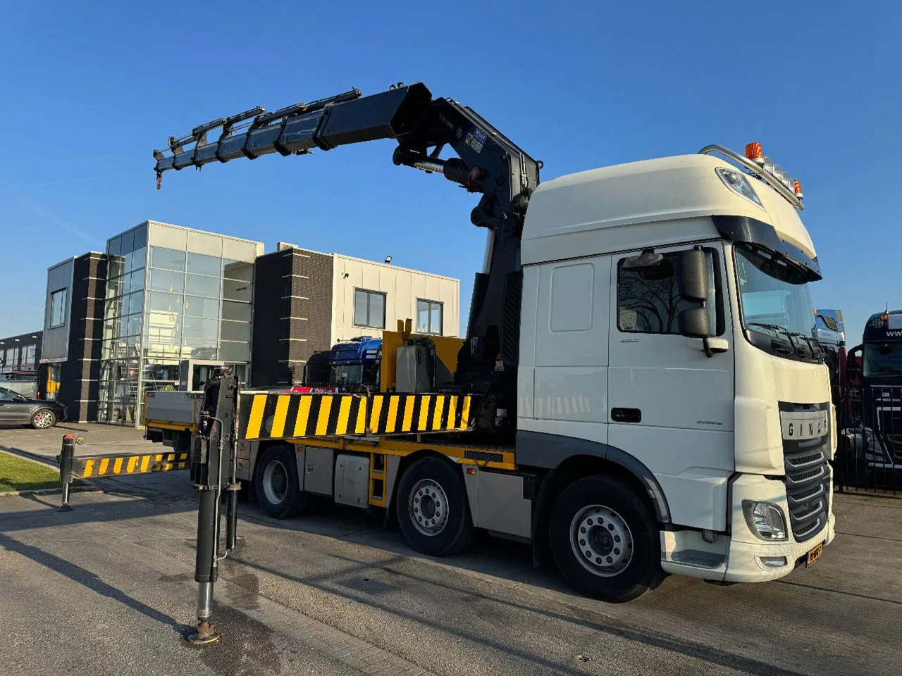 Ginaf G6 4140 CF 8X2 - EURO 6 + HIAB 855 EP-6 + REMOTE - Tovornjak z dvigalom, Tovornjak s kesonom: slika 1 Ginaf G6 4140 CF 8X2 - EURO 6 + HIAB 855 EP-6 + REMOTE - Tovornjak z dvigalom, Tovornjak s kesonom: slika 1