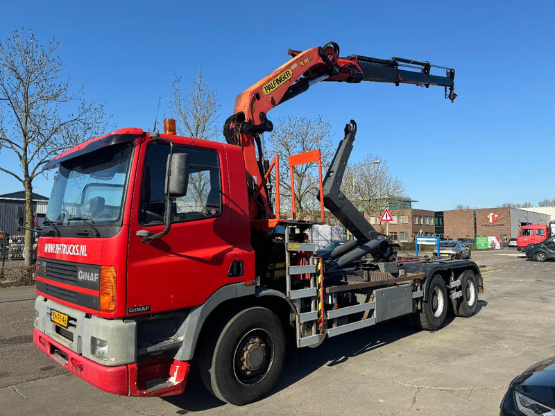Ginaf M 3232 S 6X2 - EURO 2 + PALFINGER PK19000 + REMOTE + PALIFT HOOK - Kotalni prekucni tovornjak, Tovornjak z dvigalom: slika 1 Ginaf M 3232 S 6X2 - EURO 2 + PALFINGER PK19000 + REMOTE + PALIFT HOOK - Kotalni prekucni tovornjak, Tovornjak z dvigalom: slika 1