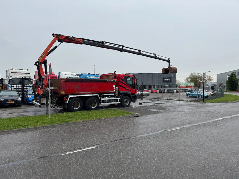Iveco Trakker 500 6X4 EURO 6 KIPPER + PALFINGER PK18002 FULL STEEL - Tovornjak z dvigalom: slika 5 Iveco Trakker 500 6X4 EURO 6 KIPPER + PALFINGER PK18002 FULL STEEL - Tovornjak z dvigalom: slika 5