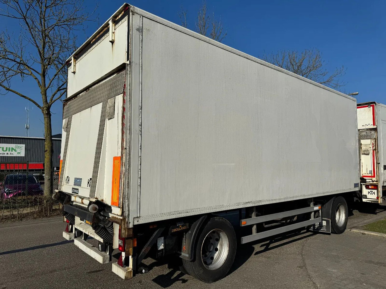 Jumbo MV 200 E + 2 AXLE BPW + DHOLLANDIA - Prikolica zabojnik: slika 2 Jumbo MV 200 E + 2 AXLE BPW + DHOLLANDIA - Prikolica zabojnik: slika 2