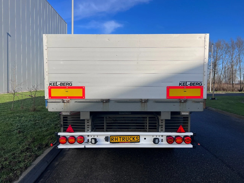 KEL-BERG 3 AXLE - OPEN BOX 7,55 METER + LIFTING AXLE - Plato/ Tovorna prikolica: slika 4 KEL-BERG 3 AXLE - OPEN BOX 7,55 METER + LIFTING AXLE - Plato/ Tovorna prikolica: slika 4