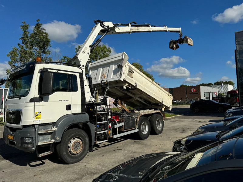 MAN TGS 26.400 6X4 HIAB 166D + REMOTE CONTROL + 2 WAYS KIPPER TÜV TILL 07-2025 - Tovornjak z dvigalom: slika 3 MAN TGS 26.400 6X4 HIAB 166D + REMOTE CONTROL + 2 WAYS KIPPER TÜV TILL 07-2025 - Tovornjak z dvigalom: slika 3