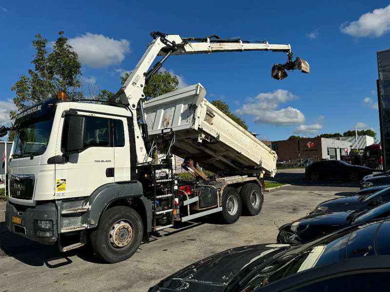 MAN TGS 26.400 6X4 HIAB 166D + REMOTE CONTROL + 2 WAYS KIPPER TÜV TILL 07-2025 - Tovornjak prekucnik, Tovornjak z dvigalom: slika 1 MAN TGS 26.400 6X4 HIAB 166D + REMOTE CONTROL + 2 WAYS KIPPER TÜV TILL 07-2025 - Tovornjak prekucnik, Tovornjak z dvigalom: slika 1