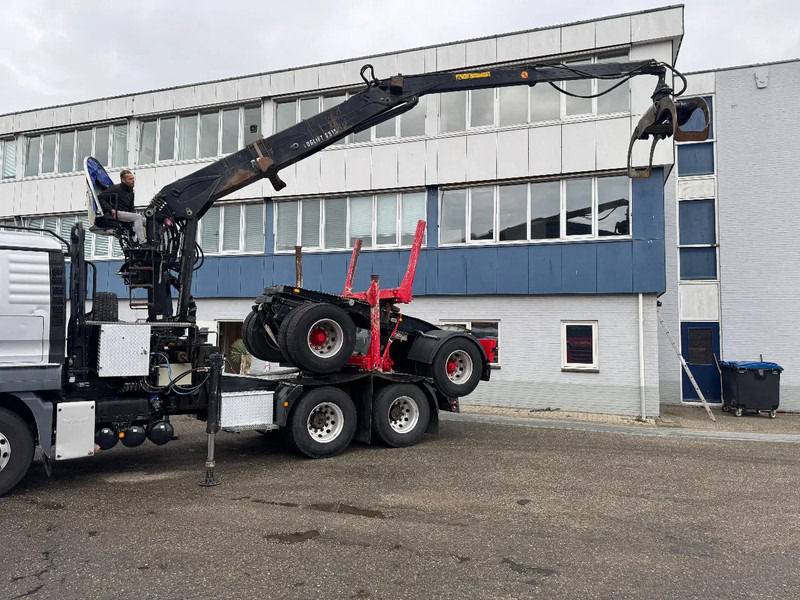 MAN TGS 33.480 6X4 + HIAB 251S.82 + TRAILER 2 AXLE KRAEMER - Tovornjak za prevoz lesa, Tovornjak z dvigalom: slika 5 MAN TGS 33.480 6X4 + HIAB 251S.82 + TRAILER 2 AXLE KRAEMER - Tovornjak za prevoz lesa, Tovornjak z dvigalom: slika 5